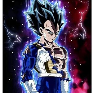 Diamond Painting - Dragon Ball Z Vegeta Poster